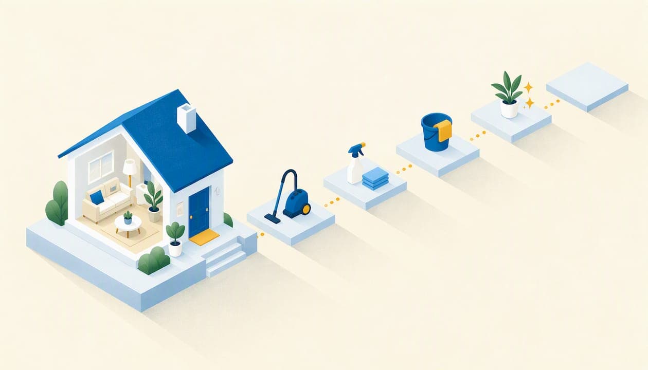 Recurring House Cleaning in Canberra: How It Works